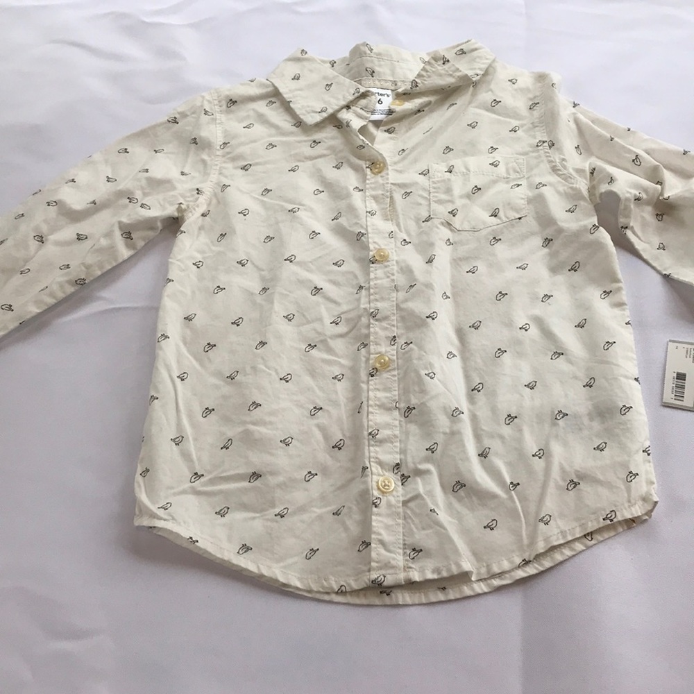 Carters Girls Button Down Shirt